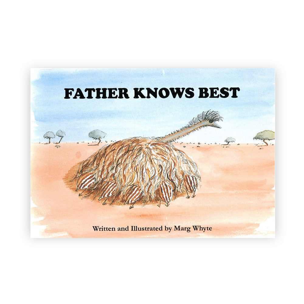 'Father Knows Best' Illustrated Book by Marg Whyte